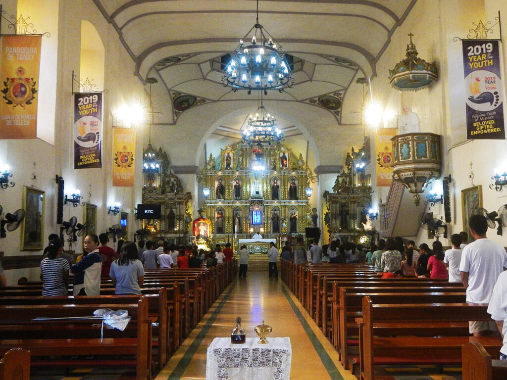 San Ildefonso de Toledo Parish Tanay church